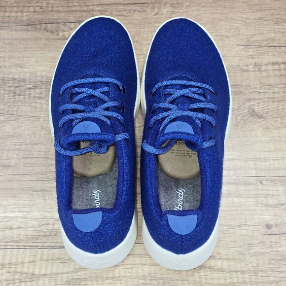 Allbirds Wool Runners Sam's Limited Edition Men's Size 11 Blue Sneakers NEW - Picture 5 of 9